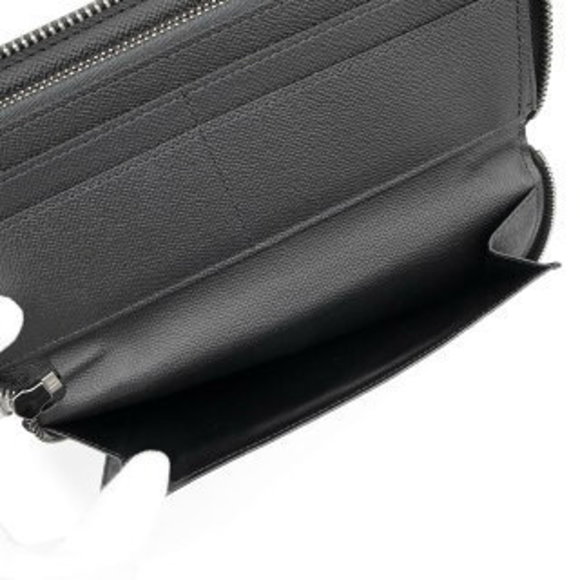 Louis Vuitton Zippy Wallet Vertical Long Monogram Eclipse Black - Picture 4 of 9